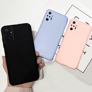 Ốp Lưng Silicone Màu Trơn Thời Trang Cho Xiaomi Redmi Note 10 / Note 10s / Note 10 Pro / Note10 Pro Max