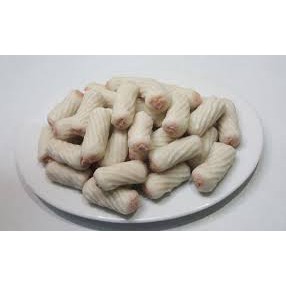 500g Chả MựcXoắn ống Lacusina_Xiên que. thả lẩu