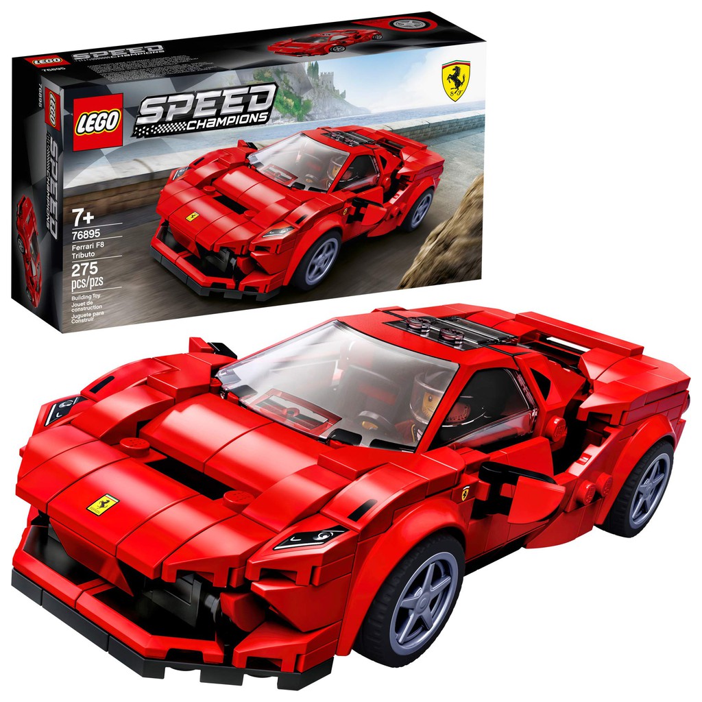 Đồ chơi LEGO Speed Champions 76895 Ferrari F8 Tributo Toy Cars