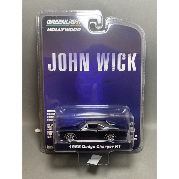 Greenlight Collectibles - 1968 Dodge Charger R/T John-Wick (2014) - Ho