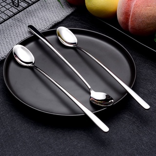 Thìa Đá Xịn INOX 304(1cái) Dài 22cm Siêu Dày Cán Dài Muỗng Khuấy Sinh Tố  HÀNG NHẬP KHẨU
