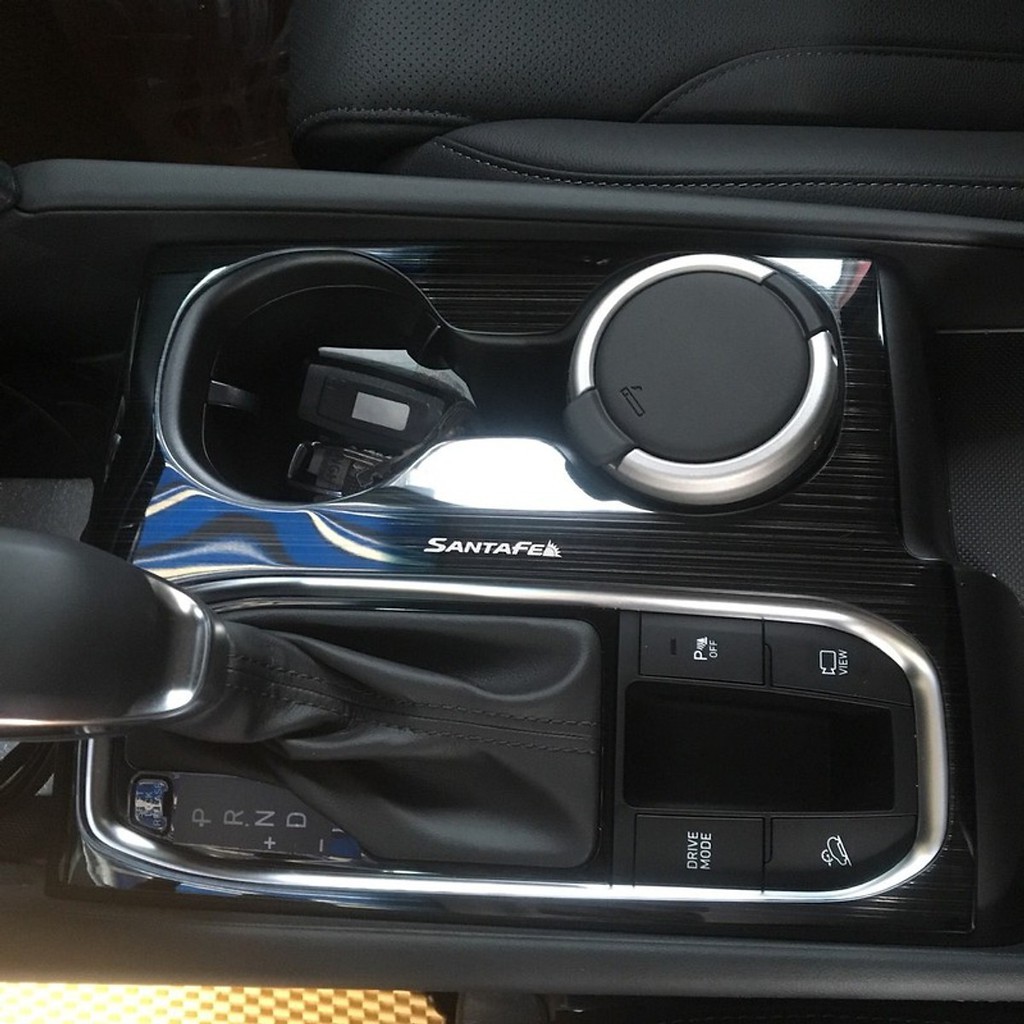 Ốp nội thất Titan xe Hyundai Santafe 2019- 2020 Vân titan cao cấp