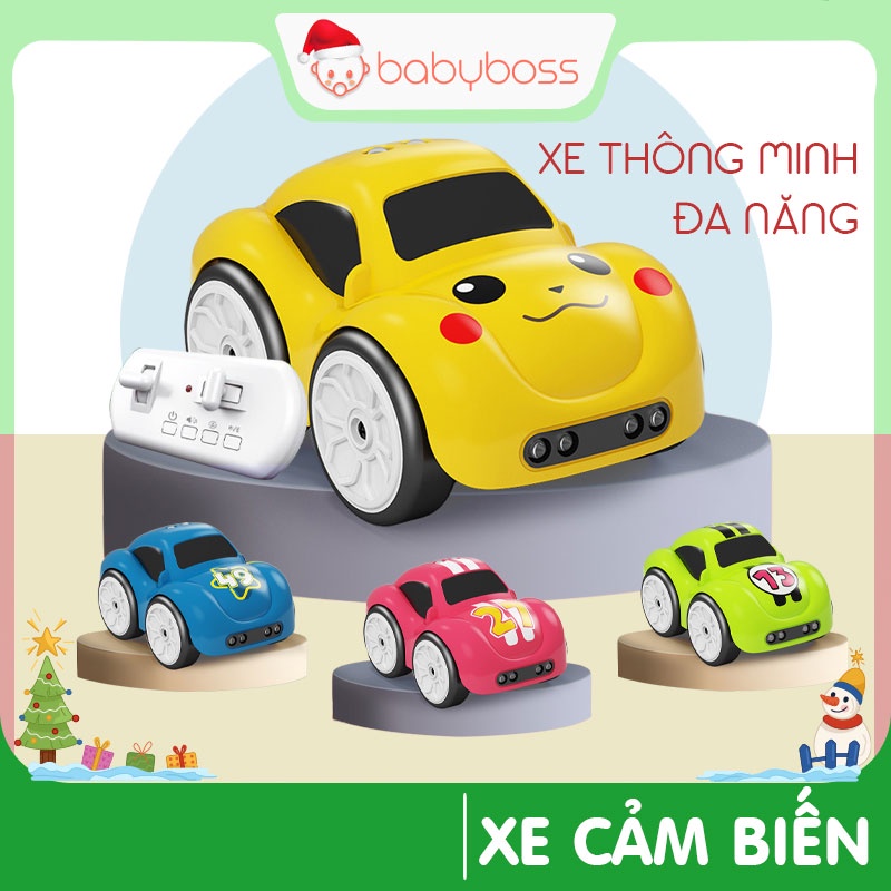 Xe đồ chơi cho bé ô tô điều khiển thông minh cảm biến đa Xe đồ chơi cho bé ô tô điều khiển thông minh cảm biến đa