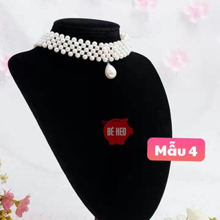 Choker trang sức cô dâu - Trang sức Bé Heo BHDC251