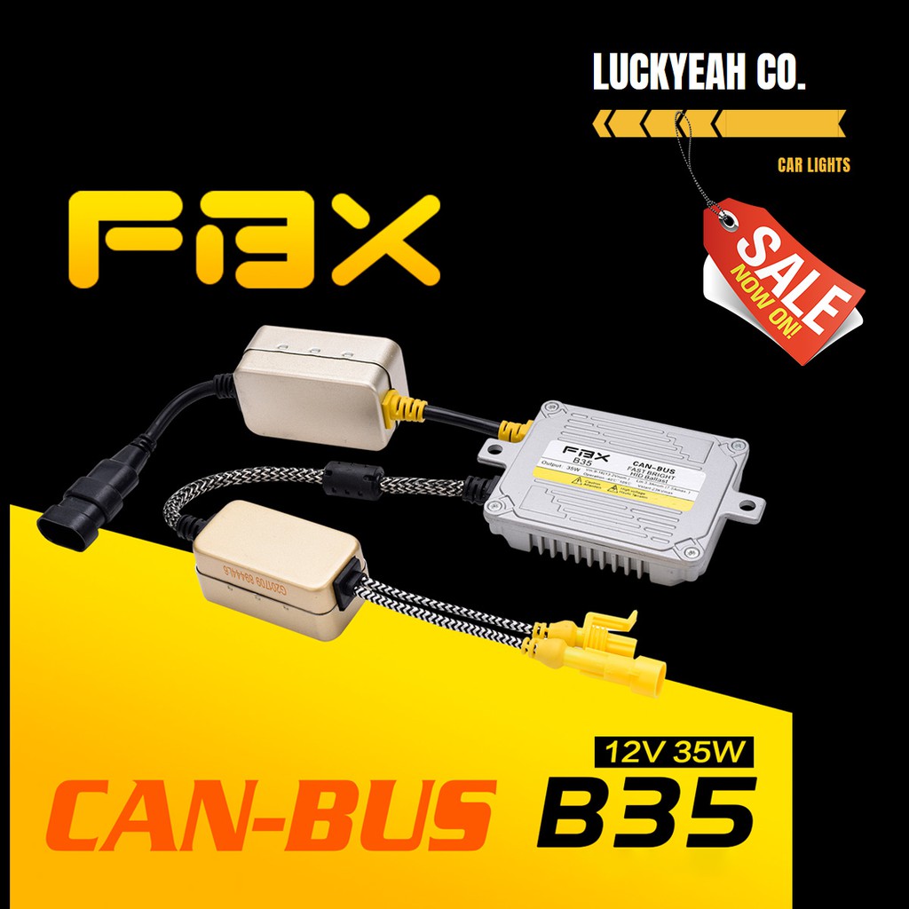 Fbx 35W 55W HID Ballast Canbus Thay thế Bộ xe hơi Thay thế chấn lưu đèn pha Xenon nhanh sáng 9