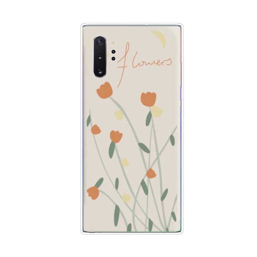 Ốp Điện Thoại TPU Dẻo In Họa Tiết Độc Đáo Thời Trang Cho Samsung Galaxy note 9 10 plus