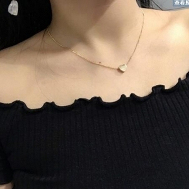 dây chuyền mặt tim xinh xắn