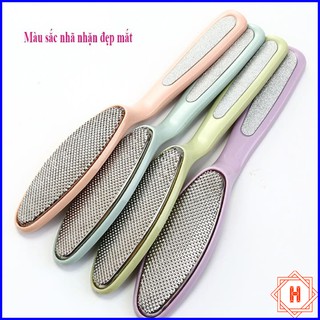 Dụng Cụ Chà Gót Chân Kim Loại 2In1 { H }