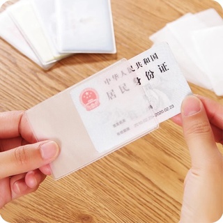 Đồ đựng thẻ thiết kế mặt nhám trong suốt tiện dụng