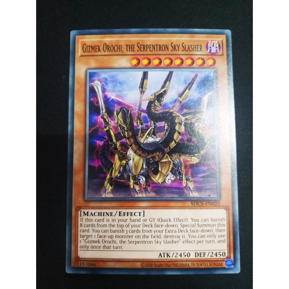 Gizmek Orochi, the Serpentron Sky Slasher [AMDE-EN048] Collector's Rare