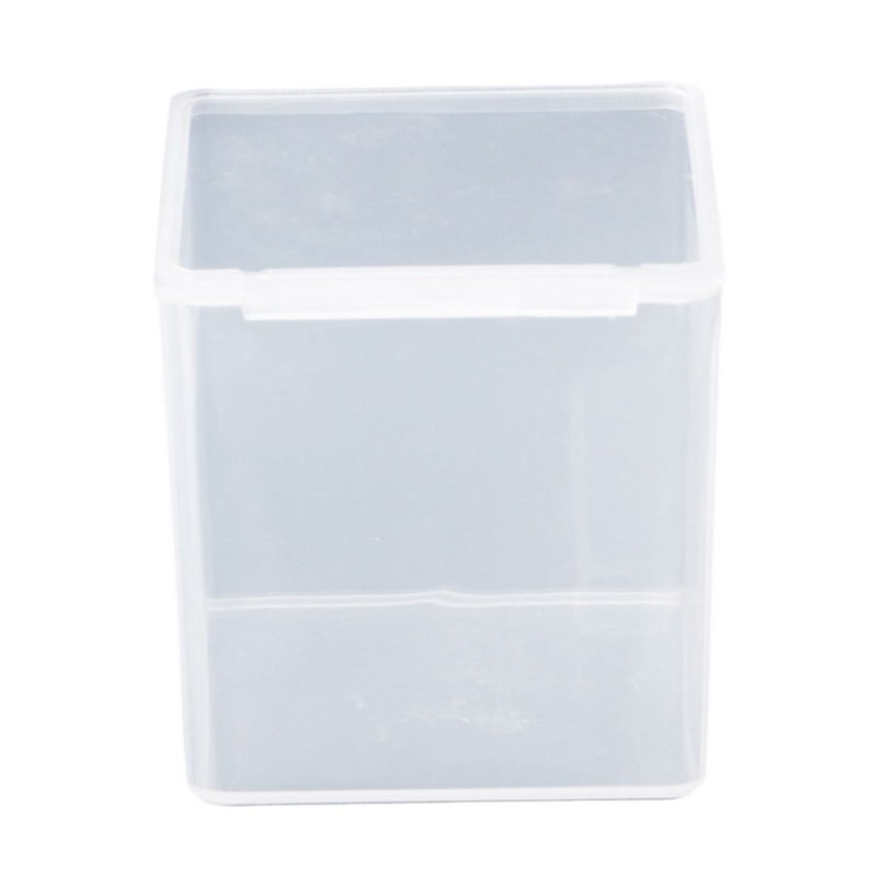 Small Square Clear Plastic Jewelry Storage Boxes Beads  for Case Container
