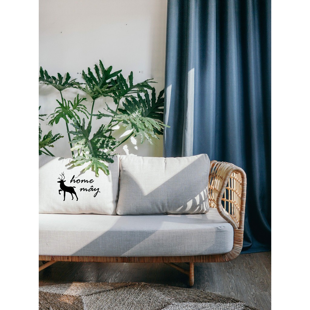 Sofa mây nữ hoàng CAO CẤP - Trang trí phòng khách, homestay, khách sạn HOME MÂY