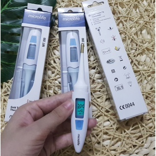 Nhiệt Kế Điện Tử Microlife MT200 Dạng Bút Đầu Mềm Cho Bé | Minizon Kids
