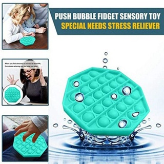 Đồ chơi Fidget giác quan Foxmind Pop Bubble vui nhộn dành cho trẻ em Cung cấp lợi ích giáo dục giảm căng thẳng và