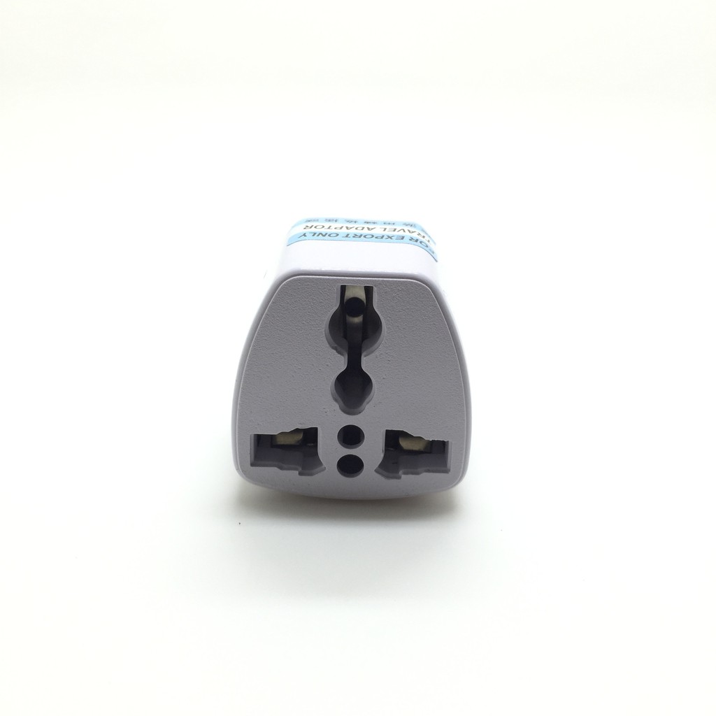 Đầu Chuyển Đổi 3 Chấu Phích Cắm Từ 3 Chân Sang 2 Chân
