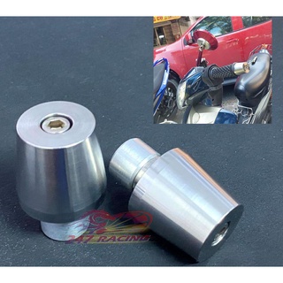 Cặp gù INOX304 CNC kiểu SPORT Xipo siêu nặng 280g gắn nhiều loại xe máy chống rung lắc tay lái