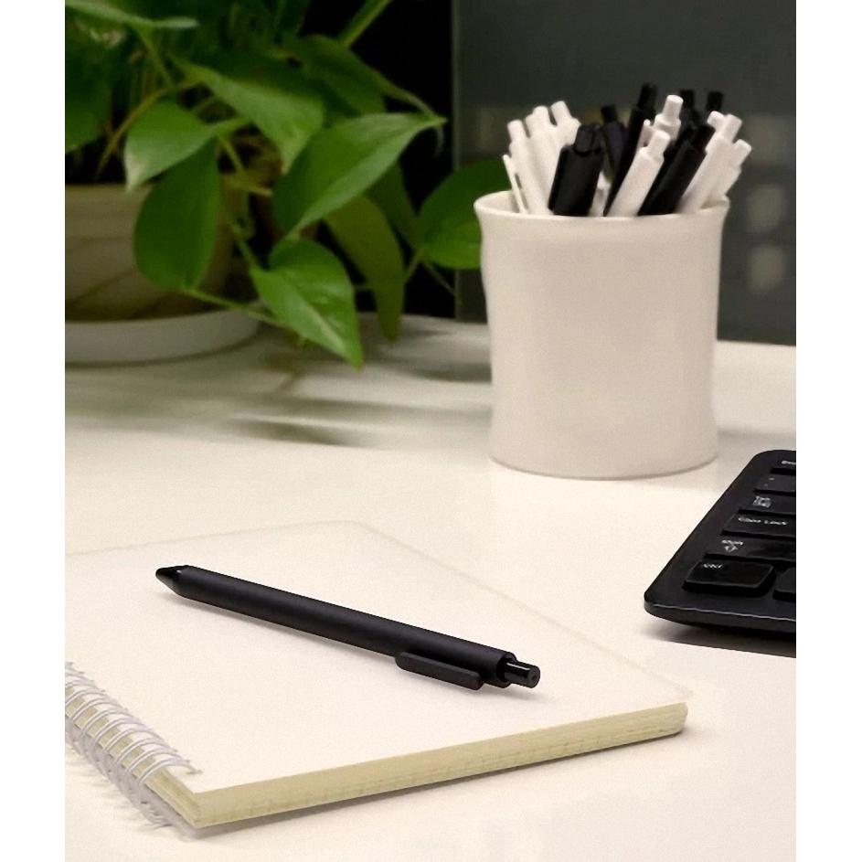 Xiaomi KACO Ký Bút 10 Cái / gói Trường Văn Phòng Phẩm Bút Bi Thụy Sĩ Đổ Lại Nhật Bản Mực Đen Bút