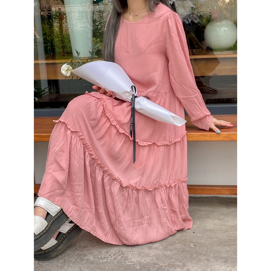 Sora Dress - Đầm nữ dáng dài nhiều tầng - Remmus.vn