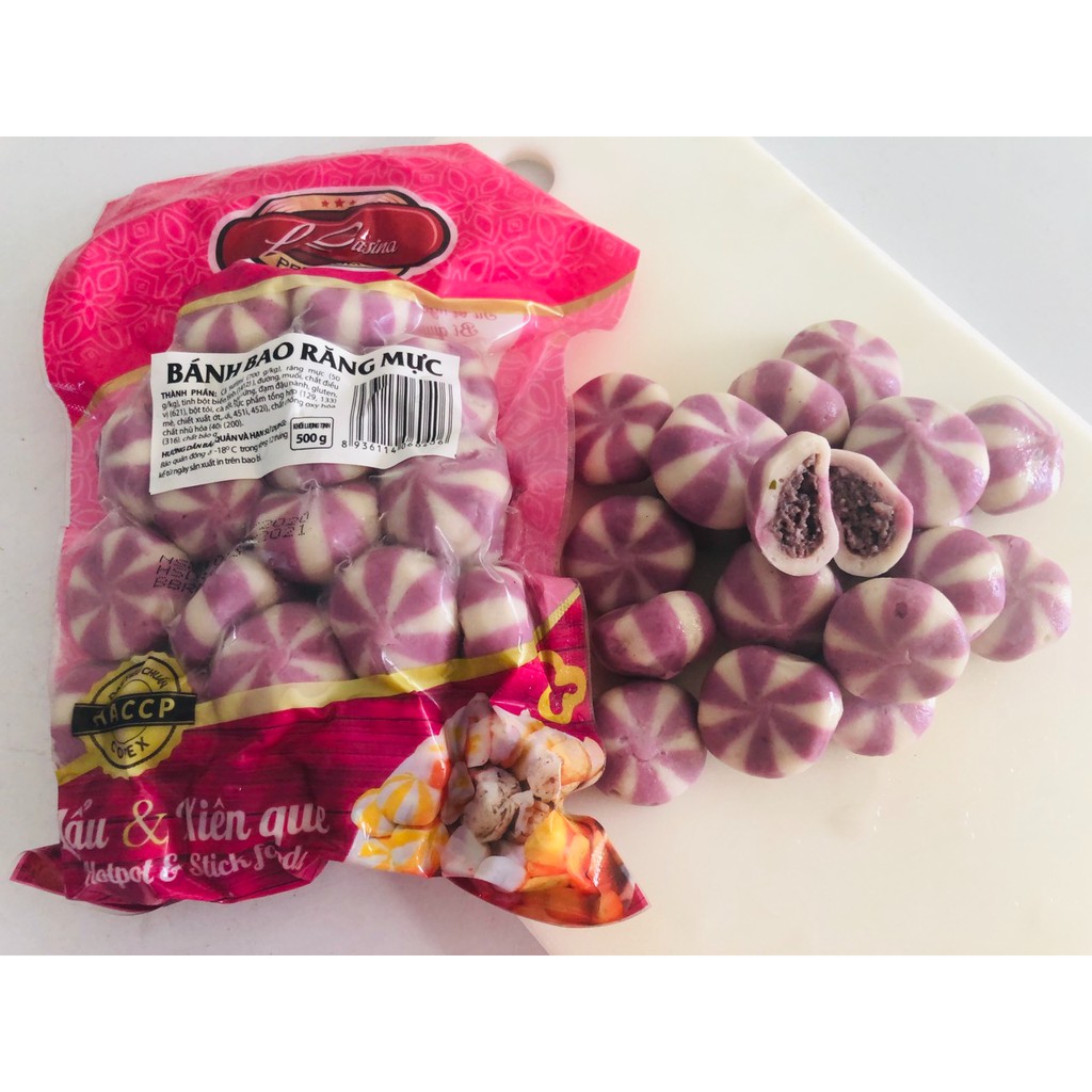 bánh bao thả lẩu Lacusina thơm ngon