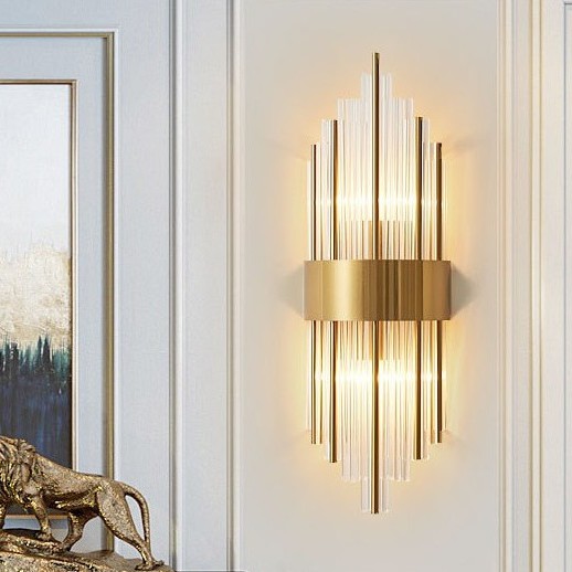 Đèn tường MONSKY MENOR pha lê hiện đại trang trí nội thất cao cấp, sang trọng - kèm bóng LED chuyên dụng [ẢNH THẬT 100%]