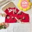 Đồ Bộ Bé Gái Pijama Lụa Cao Cấp Tay Ngắn_BM06