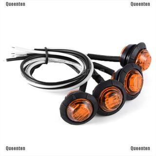 Đèn LED báo bên hông tròn nhỏ 3/4" 12V tiện dụng cho xe tải