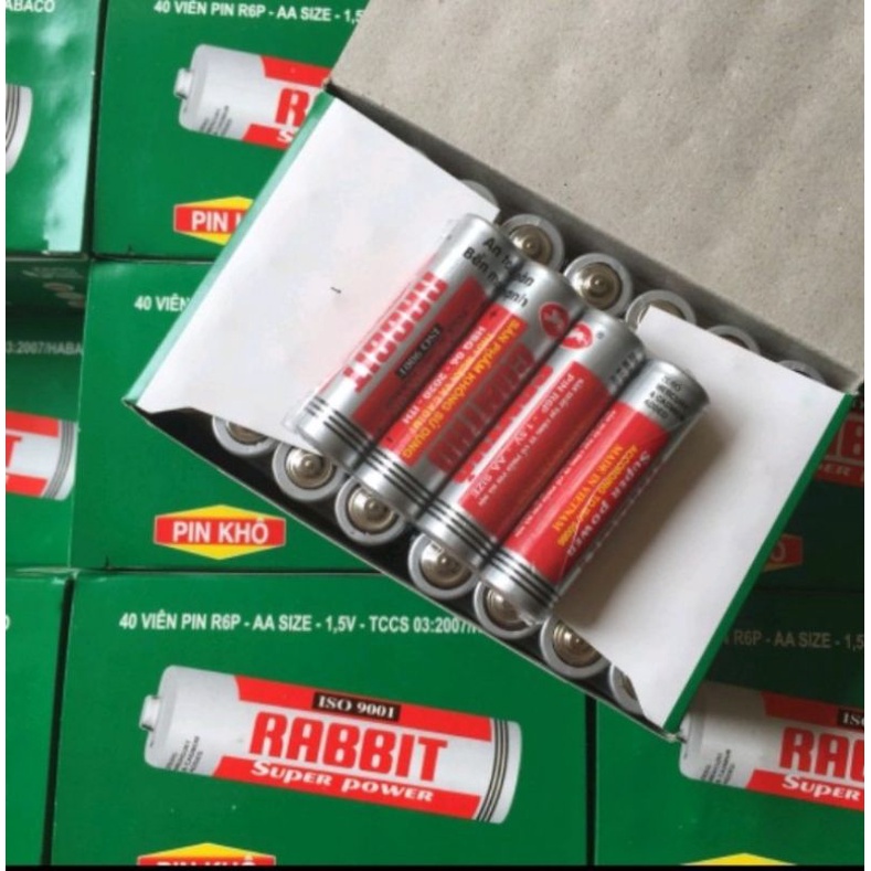 VỈ 4 VIÊN PIN TIỂU CON THỎ AA hoặc NANO AA( loại nhỡ) | Shopee Việt Nam