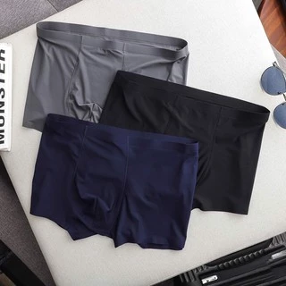 Quần lót nam thun lạnh,quần sịp đúc Boxer full 8 màu không đường may