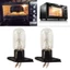 2A 240V 25W Microwave Oven Bulb Refrigerator Lighting Bulb Base with Holder