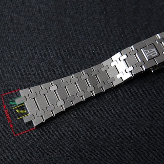 Dây Đeo Đồng Hồ Bằng Thép Không Gỉ 26mm Cho AP ROYAL Sồi Có Khóa Khắc Họa Tiết 26mm