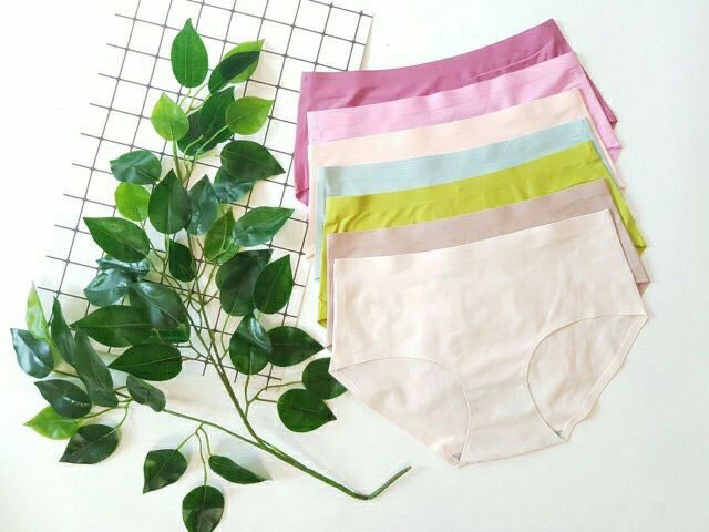(XẢ LỖ ) Combo 5 chiếc quần lót đúc su nữ không đường may