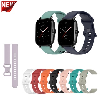 Dây Đeo Tay Thay Thế 20mm Bằng Silicon Mềm Cho Huami Amazfit GTS 2 2e GTS2 mini GTS3 GTS4 /Bip 3 Lite S U Pro