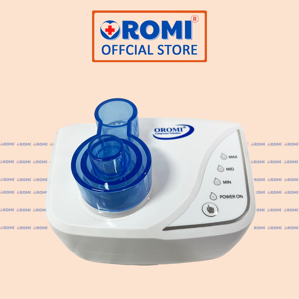 Máy xông khí dung siêu âm OROMI TL-100-E1 - Xông mũi họng cao cấp dùng trong gia đình
