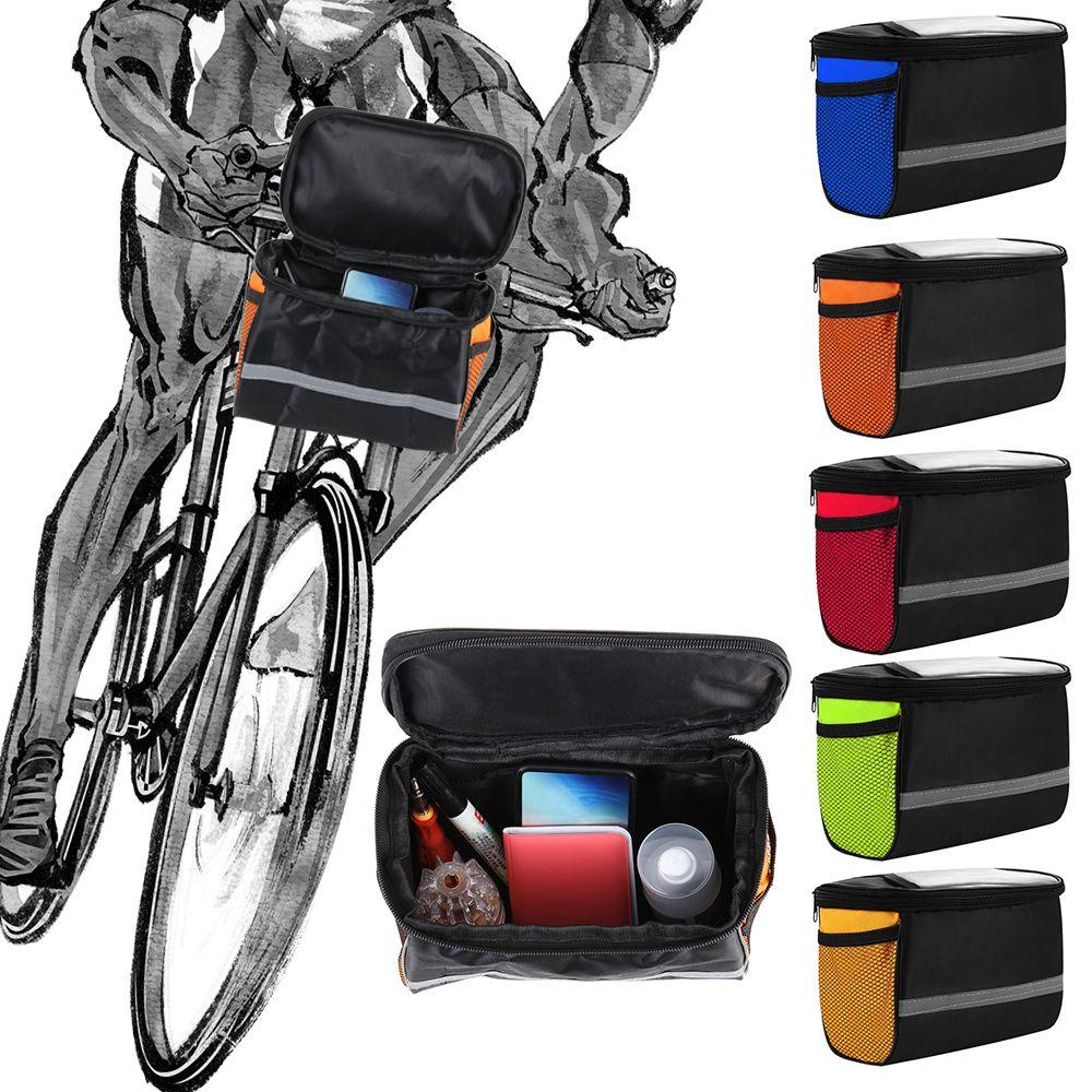 [Vận chuyển nhanh] Giỏ ống trước MINIMALY Thiết bị đi xe đạp Túi đựng xe đạp Pannier