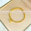 Vòng tay titan nữ không gỉ thiết kế hình bông sen đài sen phong cách cổ điển thanh lịch mẫu mới