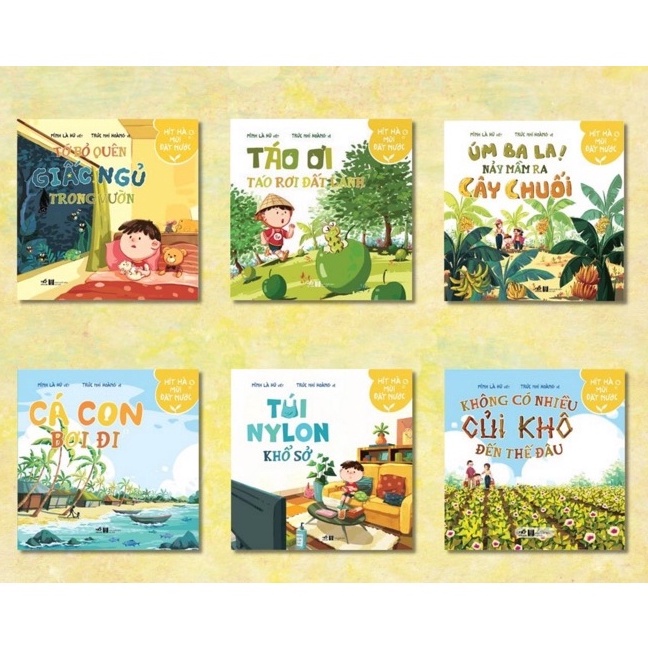 Ảnh Sách - Bộ Hít hà mùi đất nước (06 cuốn lẻ) 1