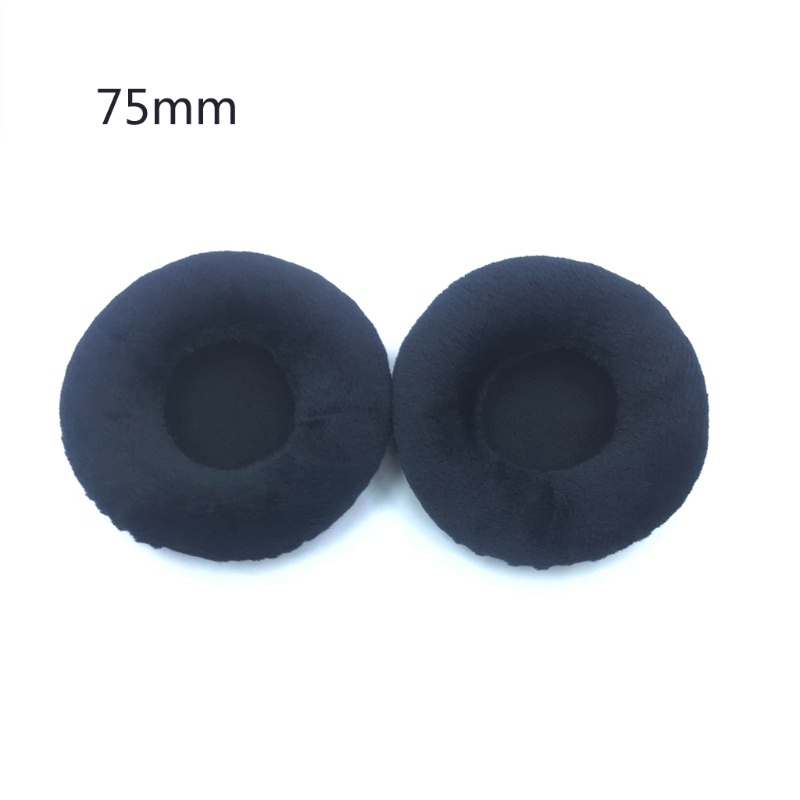 Cinna Đạt Tiêu Chuẩn Sửa Chữa Bọt Biển Mềm Nhung Bịt Tai 60mm-110mm Tai Nghe Vỏ Tai Nghe Cô Lập Tiếng Ồn Có Dự Phòng Pa