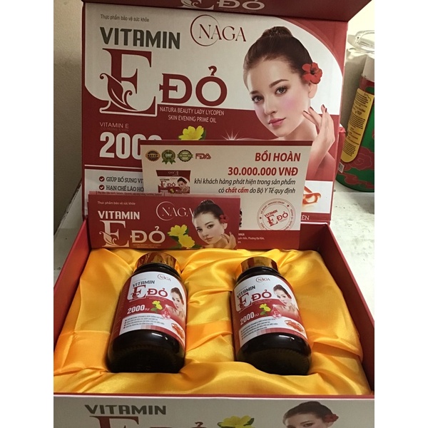 Cách sử dụng và liều lượng khuyến cáo của vitamin E đỏ Việt Nam là gì?
