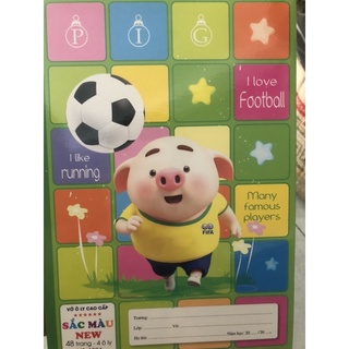 Vở ô ly Sắc màu ( Set 5 quyển)
