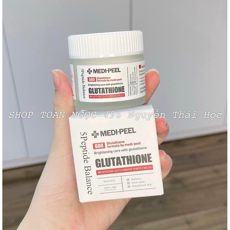 Kem Dưỡng Trắng Da Medipeel Glutathione 600 | Shopee Việt Nam