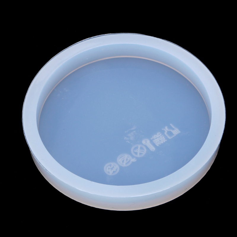 Khuôn Silicone Làm Đế Lót Ly Hình Tròn 9cm / 3.54inch DIY