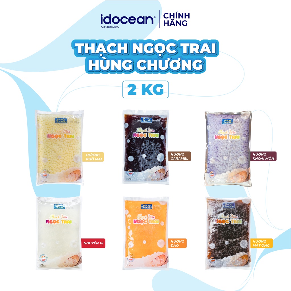 Thạch viên ngọc trai Hùng Chương 2KG - Topping cho trà sữa, trà trái ...