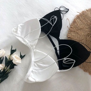 Áo bra nữ đẹp 2 dây mảnh gợi cảm và sexy, Áo lót nữ đệm mút mỏng ôm ngực DEVARI B2099