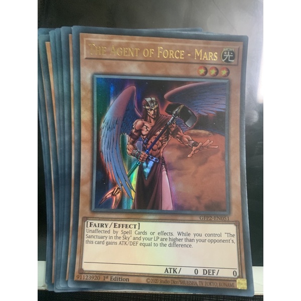 bài yugioh: the agent of force - mars | Shopee Việt Nam