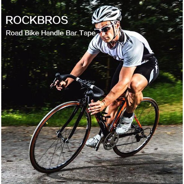 ROCKBROS Băng Quấn Tay Lái Xe Đạp Chống Trượt Nhiều Màu Sắc