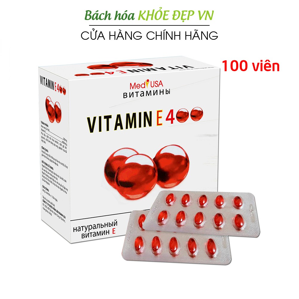 Ưu điểm của vitamin e 400 alpha tocopherol acetate aloe vera 500mg là gì?