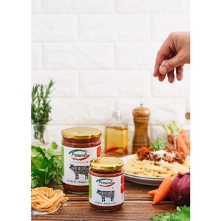 Sốt Thịt Bò Bolognese Spoon It Up – 40% Thịt Bò Tươi, Đậm Đà Tự Nhiên, Không Chất Bảo Quản