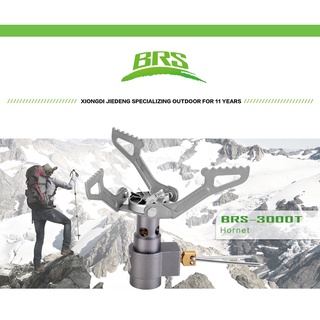 BRS-3000T Titanium- Bếp cá nhân siêu nhẹ dã ngoại, leo núi