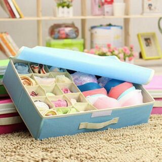 Hộp 16 ô đựng đồ lót tiện ích cho gia đình