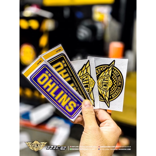 Tem dán logo OHLINS | Shopee Việt Nam